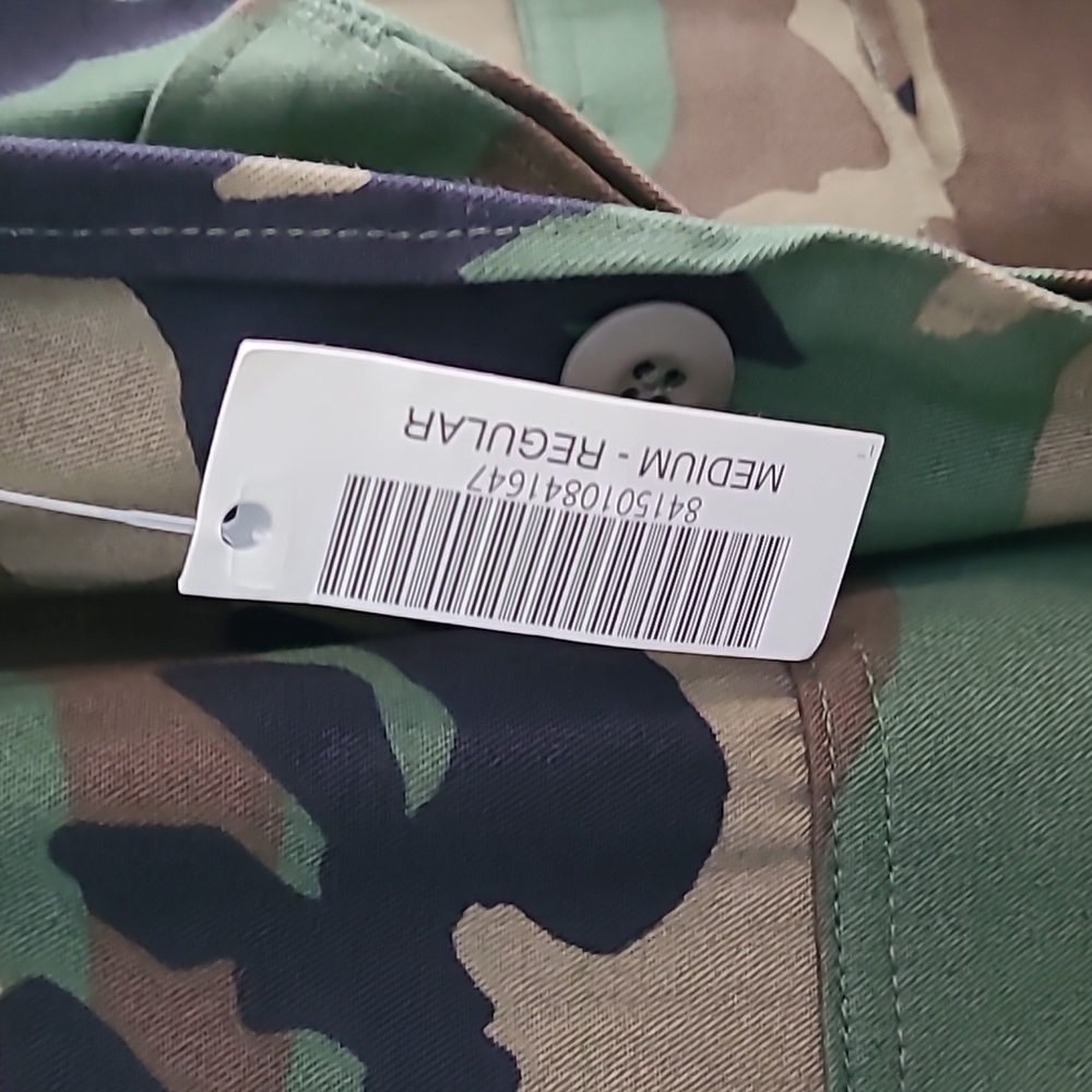 Military Camouflage BDU Shirt - Picture 5 of 5